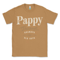 Toasted Coconut Mens Pappy Because Grandpa Is For Old Guys Funny Classic Tee - linhVisuals