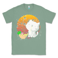 Sage cat t  shirt ramen noodles kawaii cat t  shirt Classic Tee - linhVisuals
