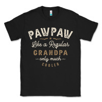 Mens Pawpaw Like A Regular Grandpa Funny Fathers Day Classic Tee | Teevron