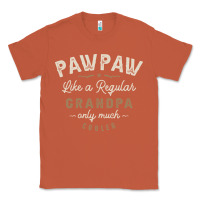 Copper Mens Pawpaw Like a Regular Grandpa Funny Fathers Day Classic Tee - linhVisuals