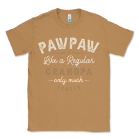 Toasted Coconut Mens Pawpaw Like a Regular Grandpa Funny Fathers Day Classic Tee - linhVisuals