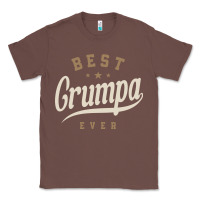 Chestnut Mens Best Grumpa Ever Funny Grandpa Classic Tee - linhVisuals