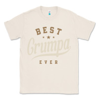 Natural Mens Best Grumpa Ever Funny Grandpa Classic Tee - linhVisuals