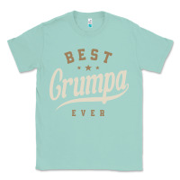 Seafoam Mens Best Grumpa Ever Funny Grandpa Classic Tee - linhVisuals