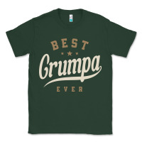 Sports Green Mens Best Grumpa Ever Funny Grandpa Classic Tee - linhVisuals