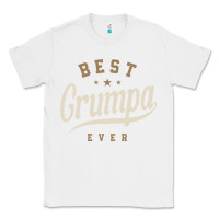White Mens Best Grumpa Ever Funny Grandpa Classic Tee - linhVisuals