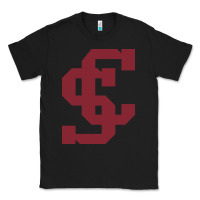 Black santa clara br Classic Tee - linhVisuals