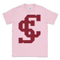 Bubblegum Pink santa clara br Classic Tee - linhVisuals