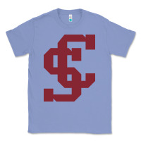 Colony Blue santa clara br Classic Tee - linhVisuals