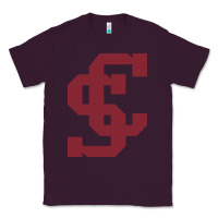 Plum santa clara br Classic Tee - linhVisuals