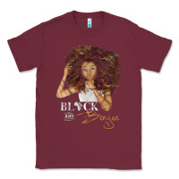 Burgundy black and boujee [tb] Classic Tee - linhVisuals