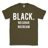 Army Green black no sugar no cream 02 [tb] Classic Tee - linhVisuals