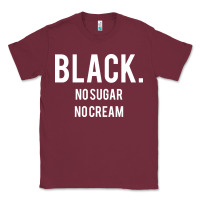 Burgundy black no sugar no cream 02 [tb] Classic Tee - linhVisuals