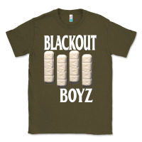 Army Green blackout boyz black Classic Tee - linhVisuals