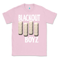 Bubblegum Pink blackout boyz black Classic Tee - linhVisuals