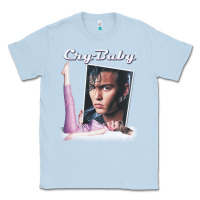 Dusty Blue cry baby title Classic Tee - linhVisuals