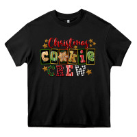 Black Christmas cookie crew Heavy Core Tee - FaDigitalArtStudio