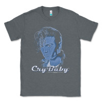 Charcoal Heather cry baby king cry baby Classic Tee - linhVisuals