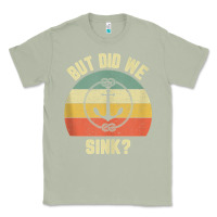 Matcha mens funny boating shirt but did we sink rope anchor boat captain tank Classic Tee - linhVisuals