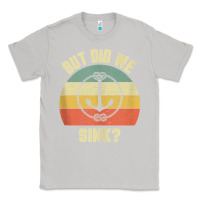 Moon Dust mens funny boating shirt but did we sink rope anchor boat captain tank Classic Tee - linhVisuals