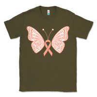 Army Green gynecologic cancer support t  shirt gynecological cancer awareness pea Classic Tee - linhVisuals