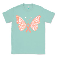 Seafoam gynecologic cancer support t  shirt gynecological cancer awareness pea Classic Tee - linhVisuals