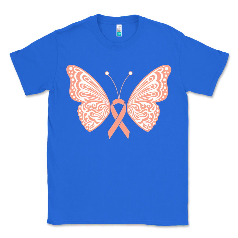 Gynecologic Cancer Support T  Shirt Gynecological Cancer Awareness Pea Classic Tee by linhVisuals | Teevron
