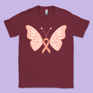 Gynecologic Cancer Support T  Shirt Gynecological Cancer Awareness Pea Classic Tee Designed By Linhvisuals