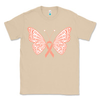 Mushroom gynecologic cancer support t  shirt gynecological cancer awareness pea Classic Tee - linhVisuals