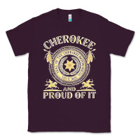 Plum cherokee native american and proud of t shirt Classic Tee - linhVisuals