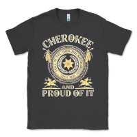 Smoke cherokee native american and proud of t shirt Classic Tee - linhVisuals