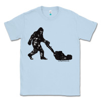 Dusty Blue mens mowing bigfoot   golf course superintendent maintenance turf t sh Classic Tee - linhVisuals