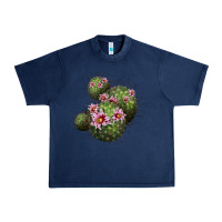Navy arizona fishhook cacti Urban Heavy Tee - LillyAllenDesigns