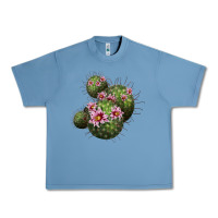 Pebble Blue arizona fishhook cacti Urban Heavy Tee - LillyAllenDesigns