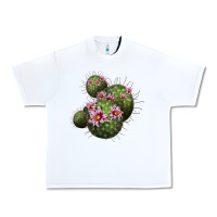 White arizona fishhook cacti Urban Heavy Tee - LillyAllenDesigns