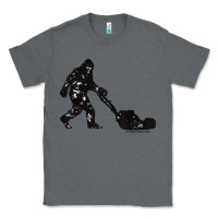 Charcoal Heather mens mowing bigfoot   golf course superintendent maintenance turf t sh Classic Tee - linhVisuals