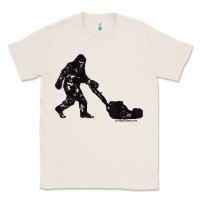 Natural mens mowing bigfoot   golf course superintendent maintenance turf t sh Classic Tee - linhVisuals