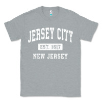 Heather Grey jersey city new jersey nj vintage established sports design pullover h Classic Tee - linhVisuals