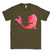 Army Green mermaid t  shirt pink mermaid t  shirt Classic Tee - linhVisuals