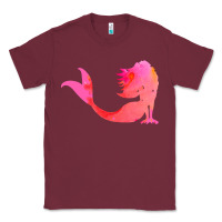 Burgundy mermaid t  shirt pink mermaid t  shirt Classic Tee - linhVisuals