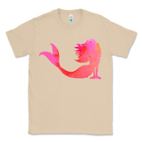 Mushroom mermaid t  shirt pink mermaid t  shirt Classic Tee - linhVisuals
