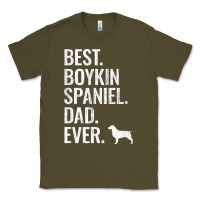 Army Green mens best boykin spaniel dad ever   cool dog owner gift Classic Tee - linhVisuals