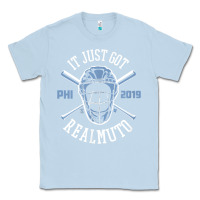 Dusty Blue officially licensed jt realmuto shirt   it just got realmuto Classic Tee - linhVisuals