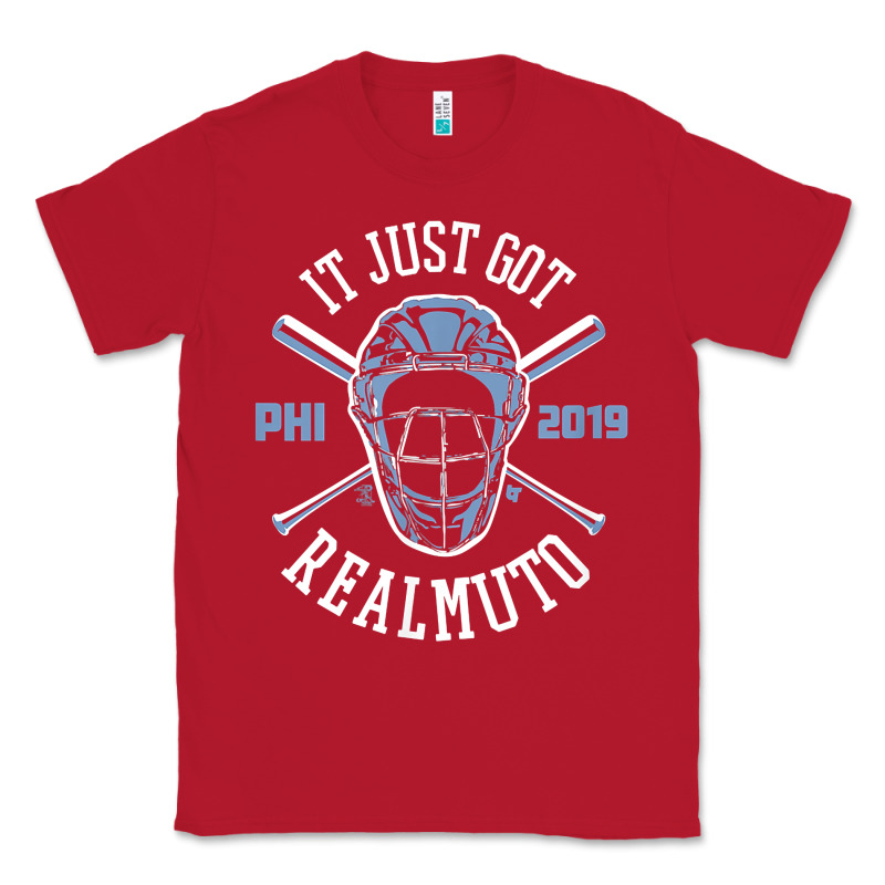 Officially Licensed Jt Realmuto Shirt   It Just Got Realmuto Classic Tee by linhVisuals | Teevron