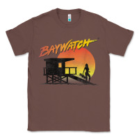 Chestnut baywatch lifeguard sunset t shirt Classic Tee - linhVisuals