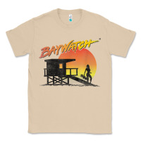 Mushroom baywatch lifeguard sunset t shirt Classic Tee - linhVisuals