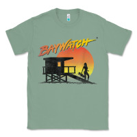 Sage baywatch lifeguard sunset t shirt Classic Tee - linhVisuals
