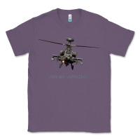 Lavender ah 64 apache longbow helicopter t shirt t shirt Classic Tee - linhVisuals
