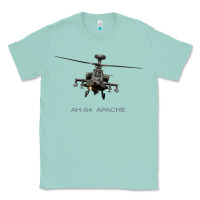 Seafoam ah 64 apache longbow helicopter t shirt t shirt Classic Tee - linhVisuals