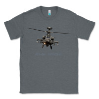 Charcoal Heather ah 64 apache longbow helicopter t shirt t shirt Classic Tee - linhVisuals